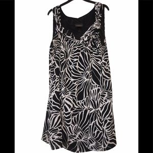 Lane Bryant Cami black & white dress size 20